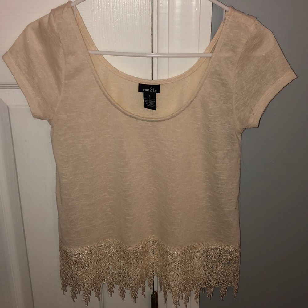 Beige blouse